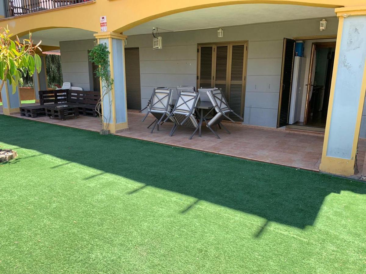 Apartamento Con Jardin Privado Y Acceso A Piscina Huelva Eksteriør billede